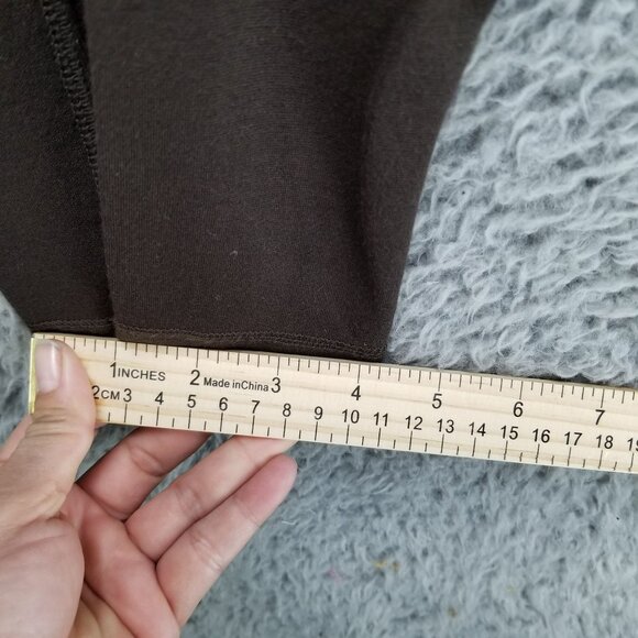 Tory Burch Pants Womens Large Brown Terry Equestrian Riding Breeches *Read* - Picture 7 of 11